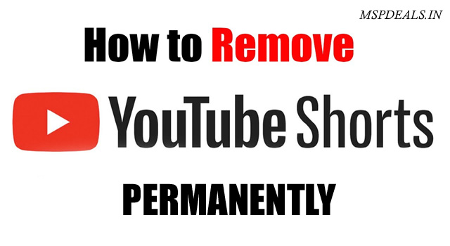 How To Remove Youtube Shorts